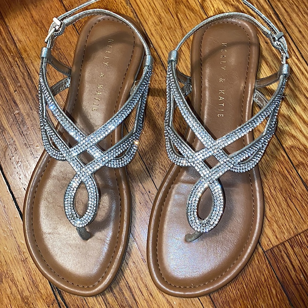 Kelly & Katie Shimmer Sandals